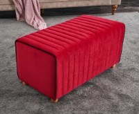 Bancheta Trendy Mabel Red 80x40x40cm GTR002933
