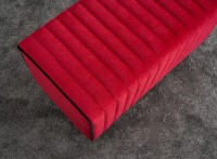 Bancheta Trendy Mabel Red 80x40x40cm GTR002933 imaginea #2 — magazin online Desire.md