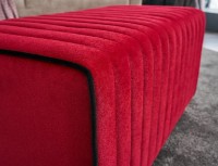 Bancheta Trendy Mabel Red 80x40x40cm GTR002933 imaginea #3 — magazin online Desire.md