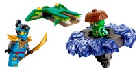 Set de construcție Lego Ninjago: Nya vs Mutation Monster Spinner (71849)