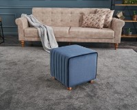 Fotoliu moale Trendy Mona Blue 40x40x40cm GTR002923 imaginea #4 — magazin online Desire.md