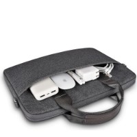 Сумка для ноутбука WiWU 14 Minimalist Laptop Bag 2 Gray фото №3 — интернет-магазин Desire.md