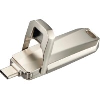 USB Flash Drive Hama Uni-C Deluxe 128Gb Silver (213100) imaginea #3 — magazin online Desire.md