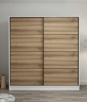 Dulap cu uşi glisante Trendy Kale 7150 White/Dore 220x210x60cm GTR004651 imaginea #1 — magazin online Desire.md