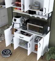 Bufet Trendy JE127 2984 White 198.6x120x40cm GTR005158 imaginea #4 — magazin online Desire.md