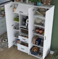 Bufet Trendy JE131 2989 White 198.6x150x40cm GTR006687 imaginea #4 — magazin online Desire.md