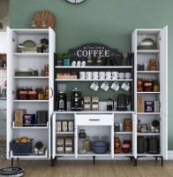 Bufet Trendy JE150 3082 White 198.6x220x40cm GTR006693 imaginea #3 — magazin online Desire.md