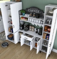 Bufet Trendy JE150 3082 White 198.6x220x40cm GTR006693 imaginea #5 — magazin online Desire.md