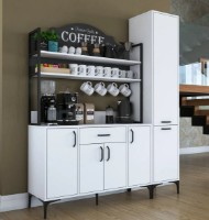 Bufet Trendy JE149 3081 White 198.6x160x40cm GTR006692