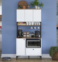 Bufet Trendy JE159 3253 White/Walnut 90x184x38cm GTR005641