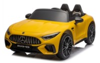 Mașinuța electrica Dake Mercedes Benz Yellow (69922)