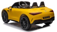 Mașinuța electrica Dake Mercedes Benz Yellow (69922) imaginea #3 — magazin online Desire.md