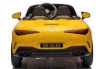 Mașinuța electrica Dake Mercedes Benz Yellow (69922) imaginea #4 — magazin online Desire.md