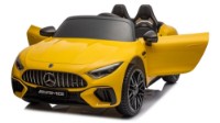 Mașinuța electrica Dake Mercedes Benz Yellow (69922) imaginea #6 — magazin online Desire.md