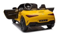 Mașinuța electrica Dake Mercedes Benz Yellow (69922) imaginea #7 — magazin online Desire.md