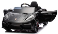 Mașinuța electrica Dake Porsche 718 Spyder Black (P718 /2) imaginea #2 — magazin online Desire.md
