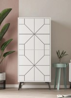 Dulap baie Trendy Duna White 62x136x35cm GTR006597