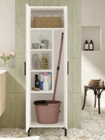 Dulap baie Trendy DY1-W White 50x165x35cm GTR006713 imaginea #5 — magazin online Desire.md