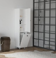 Dulap baie Trendy Lipa White 35x159x33.2cm GTR005668 imaginea #2 — magazin online Desire.md