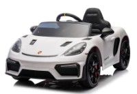 Электромобиль Dake Porsche 718 Spyder White (P718 /3)