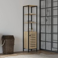 Dulap baie Trendy Gala Sapphire/Black 38x162x34cm GTR005671