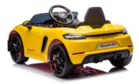 Электромобиль Dake Porsche 718 Spyder Yellow (P718 /4) фото №3 — интернет-магазин Desire.md