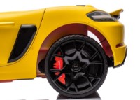 Электромобиль Dake Porsche 718 Spyder Yellow (P718 /4) фото №8 — интернет-магазин Desire.md