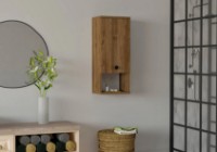 Dulap baie Trendy Mis Walnut 30x71x22cm GTR005656