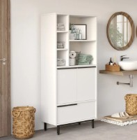 Dulap baie Trendy ON9C-W White 161.6x74.8x35.5cm GTR001915 imaginea #4 — magazin online Desire.md