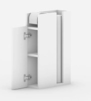 Dulap baie Trendy Paper White 42x66x17cm GTR005653 imaginea #3 — magazin online Desire.md