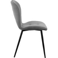 Scaun Avanti Gio Light Grey Velour imaginea #2 — magazin online Desire.md