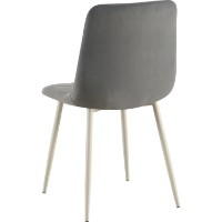 Scaun Avanti Ted Grey Dark Grey Velvet imaginea #3 — magazin online Desire.md