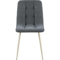 Scaun Avanti Ted Grey Dark Grey Velvet imaginea #4 — magazin online Desire.md