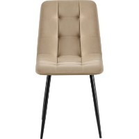 Scaun Avanti Ted New Beige Velvet imaginea #2 — magazin online Desire.md