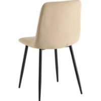 Scaun Avanti Ted New Beige Velvet imaginea #3 — magazin online Desire.md