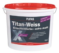 Vopsea Pufas Titan-Weiss 15L 70504