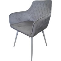 Scaun AG DC2-005 Lux Velur Grey/White