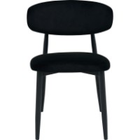 Scaun Deco Meridian Velvet Black (SMERC-HGT-BLK) imaginea #4 — magazin online Desire.md