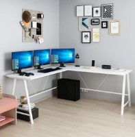 Masa de birou Trendy Echipa L White 180x76x60cm GTR004147 imaginea #3 — magazin online Desire.md