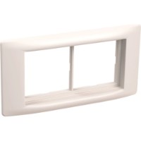 Ramă pentru prize și întrerupătoare IEK CKK-40D-RSU4-060-K01