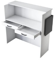 Masă de recepție Trendy MA102 2929 White/Anthracit 110x110x40cm GTR006694 imaginea #4 — magazin online Desire.md