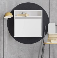 Masa de birou Trendy Optim White 64x60x20cm GTR000994 imaginea #2 — magazin online Desire.md