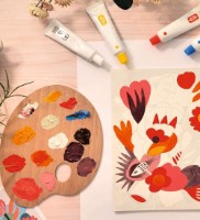 Set de desen pentru copii Djeco Atelier 23 Colour Mixing (GA10023) imaginea #4 — magazin online Desire.md