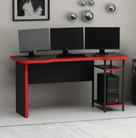 Masa gaming Trendy Phoenix 8 Black/Red 150x76x60cm GTR003951