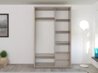 Dulap cu uşi glisante Bayro Murano 1400x2300x600 (606206) imaginea #3 — magazin online Desire.md