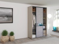 Dulap cu uşi glisante Bayro Murano 1400x2300x600 (606206) imaginea #2 — magazin online Desire.md