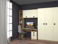 Навесная полка Ambianta Amigo 600x600mm Artisan/Crem фото №3 — интернет-магазин Desire.md