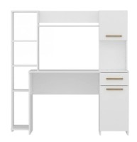 Masa de birou Trendy Vesel White 144x151x60cm GTR004135 imaginea #3 — magazin online Desire.md
