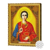 Алмазная картина по номерам Art Gallery Premium Святой Целитель Пантелеймон GA73473
