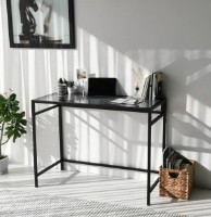 Masa de birou Trendy Retea M100F Black Smoky 100x75x45cm GTR001090 imaginea #2 — magazin online Desire.md